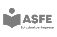 Logo di ASFE Soluzioni per imprese, tra le realtà che hanno lavorato con didardo