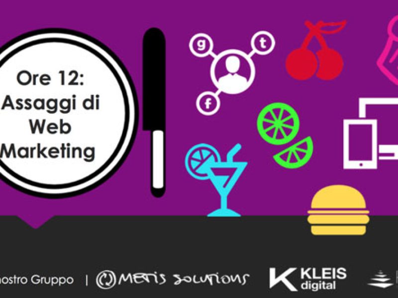 Locandina di Assaggi di Web Marketing a Verona, evento in cui didardo ha parlato di design e user experience