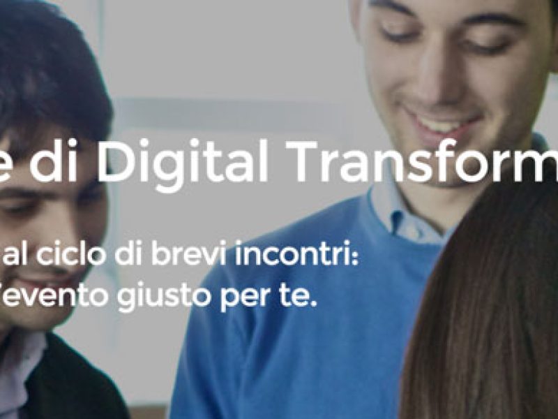 Banner delle Pillole di Digital Transformation di Opensymbol, ciclo di brevi incontri con didardo
