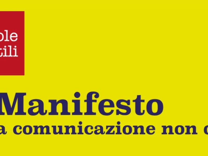 Il Manifesto della comunicazione non ostile di Parole O_Stili, adottato da didardo